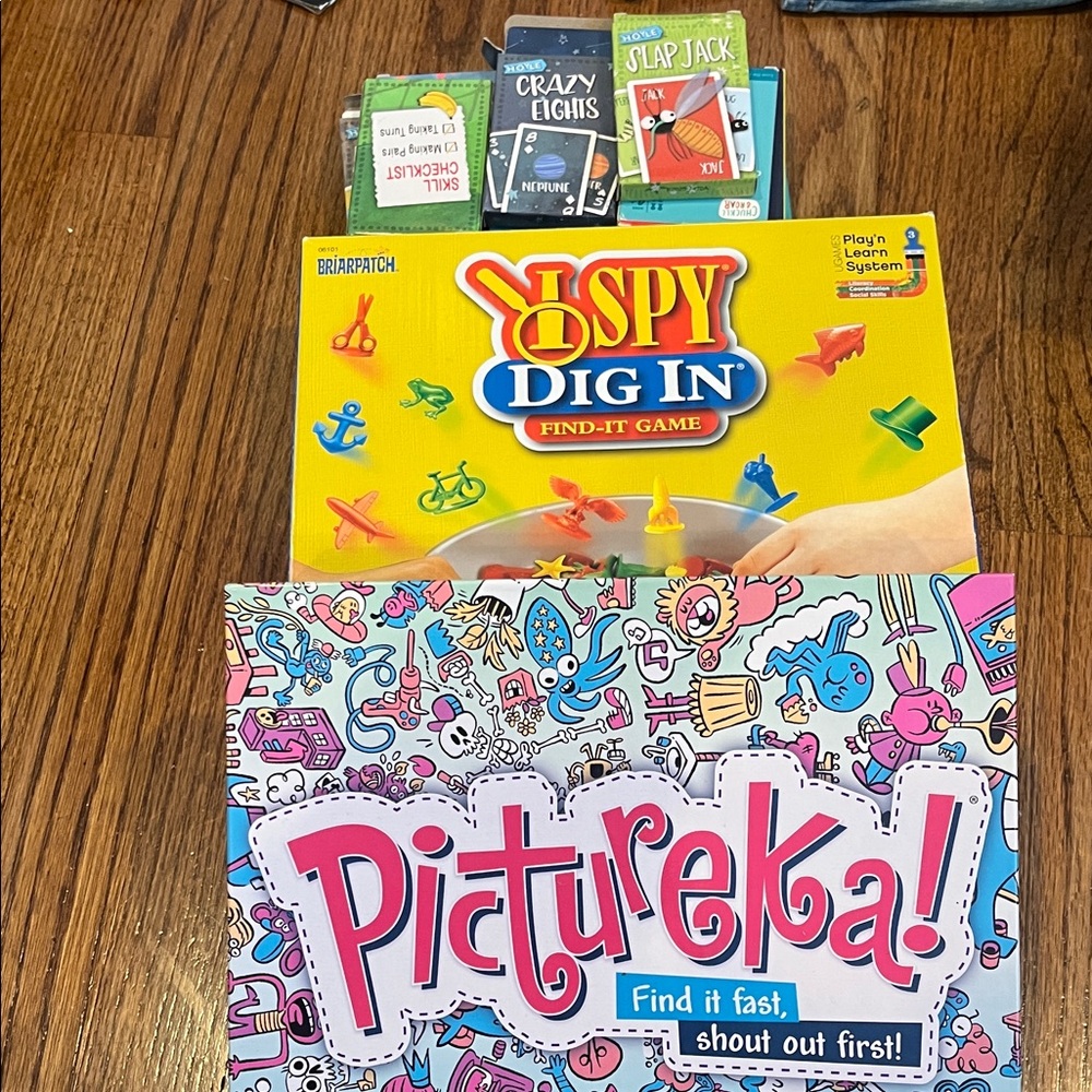I Spy Dig In Game and pictureka game  - Multicolor